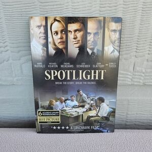 Spotlight DVD Mark Ruffalo Rachel McAdams John Slattery Universal 2015